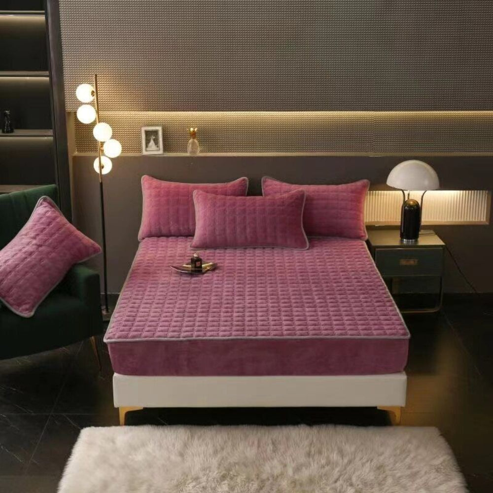 Bettlaken Spannbetttuch Weich Baumwolle 2