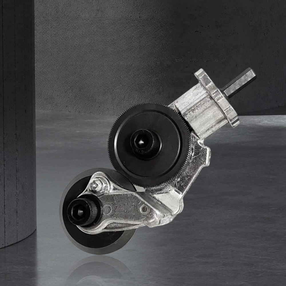 Blechschere Bohreraufsatz Metall Schneidwerkzeug Akkuschrauber Adapter