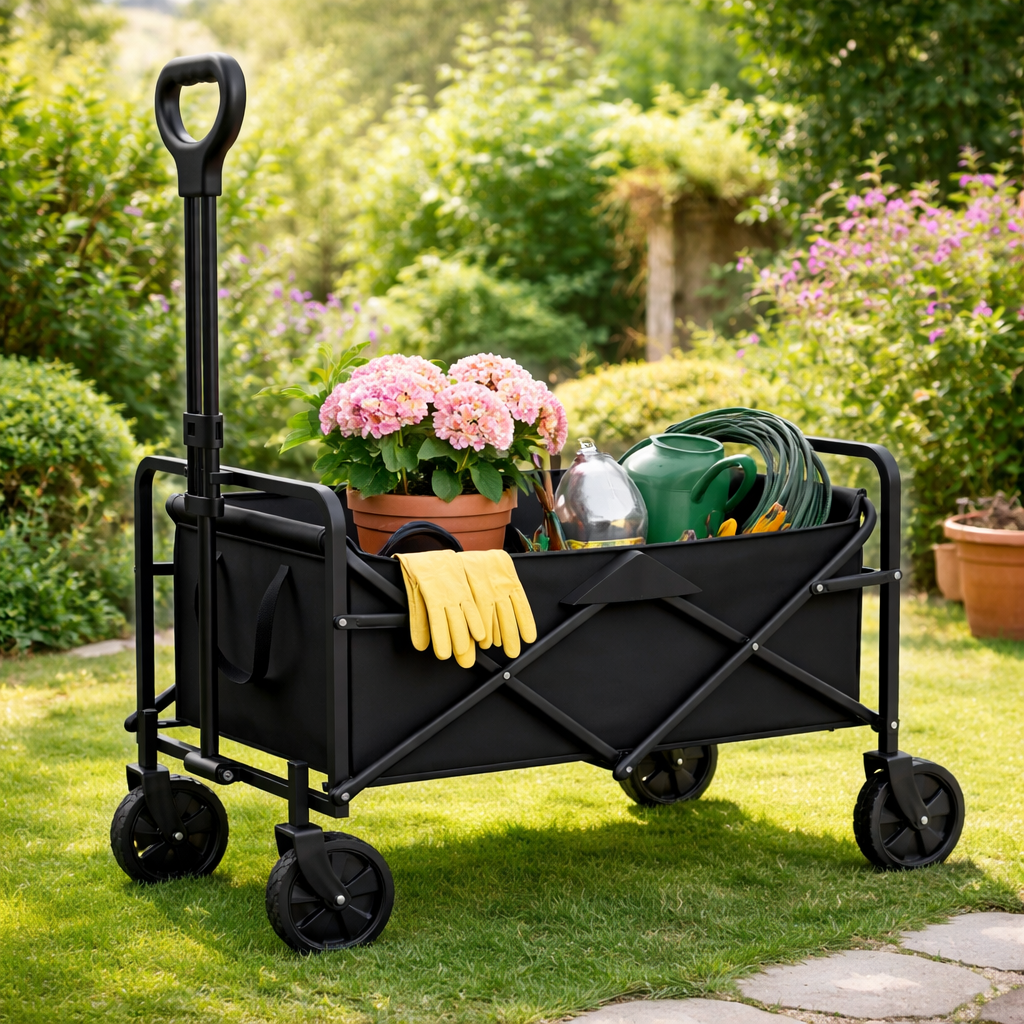 Bollerwagen Faltbar Transportwagen Wagen Handwagen Outdoor