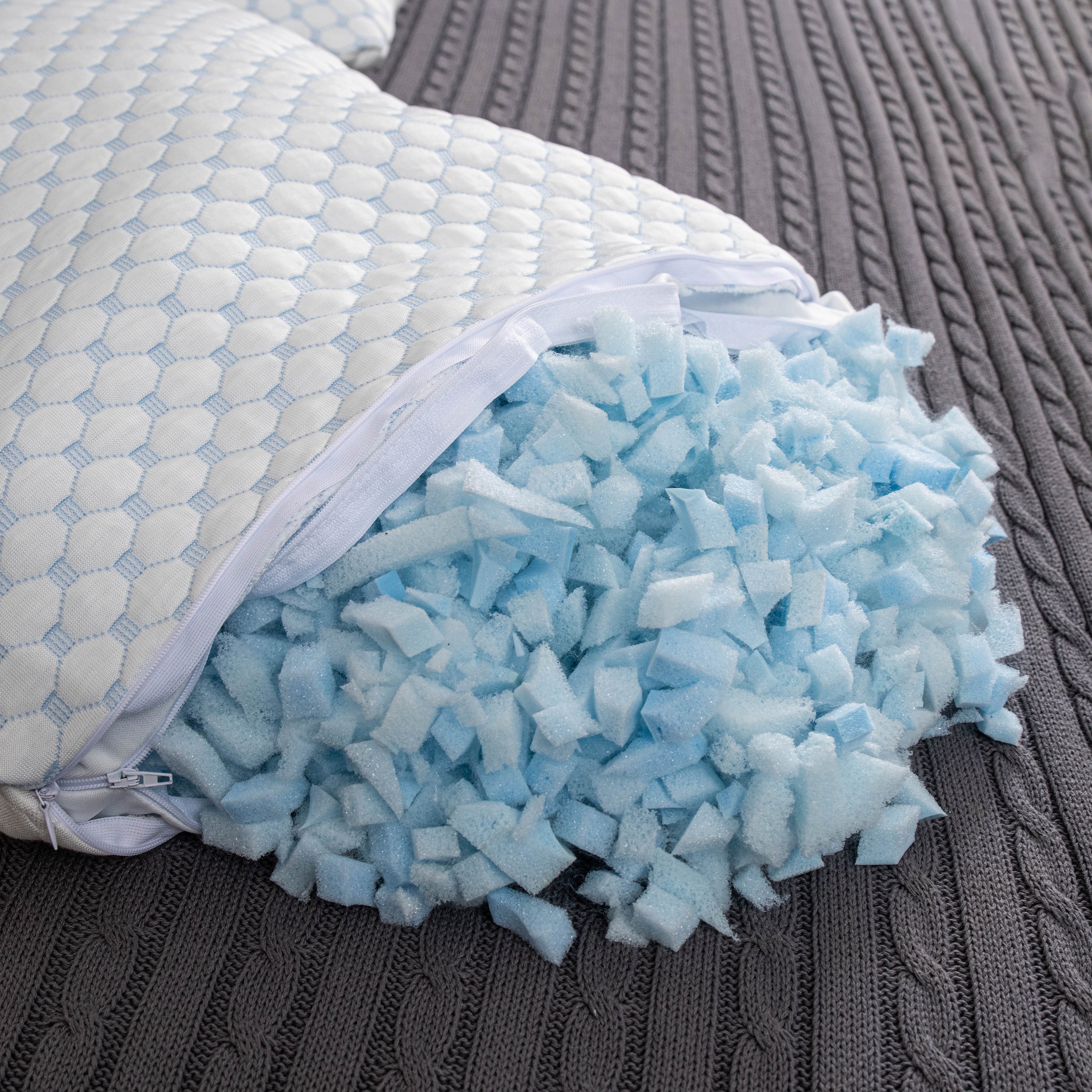 MemoryCare | Ergonomisches anpassbares Memory-Foam Kissen für schmerzfreie Nächte