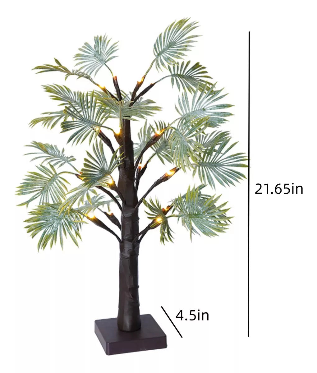 Weihnachtslichter | LED Palmblatt - Beleuchtung für Tropenflair