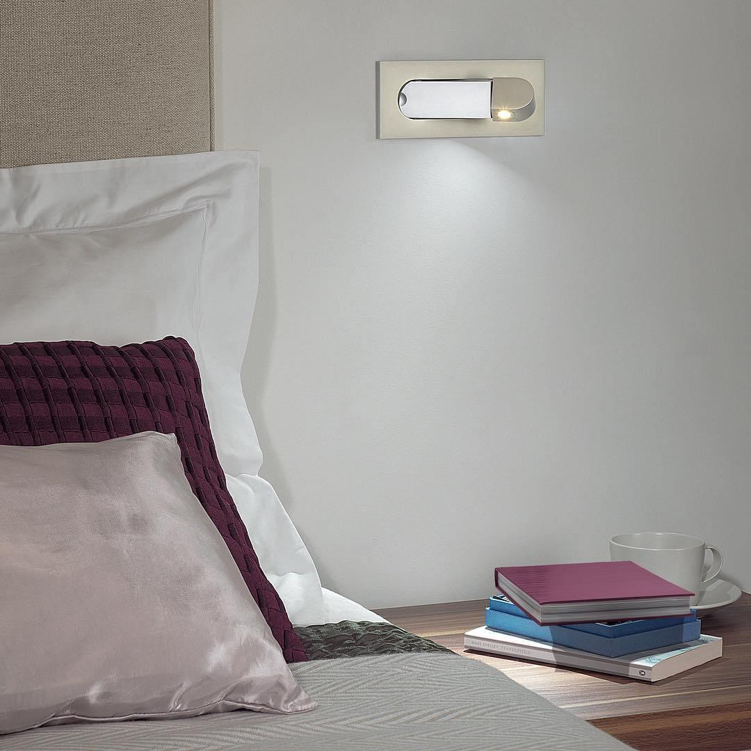 PhoraGlow | Moderne LED Nachttischleselampe mit verstellbarem Kopf