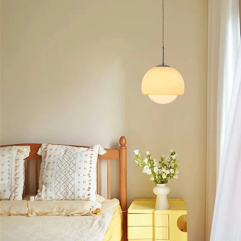 PolarLux | Elegante Glas Pendelleuchte im nordischen Stil