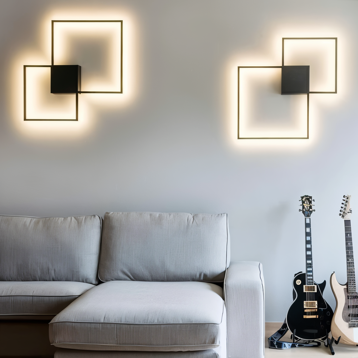 MonoLite | Quadratische LED-Wandleuchte
