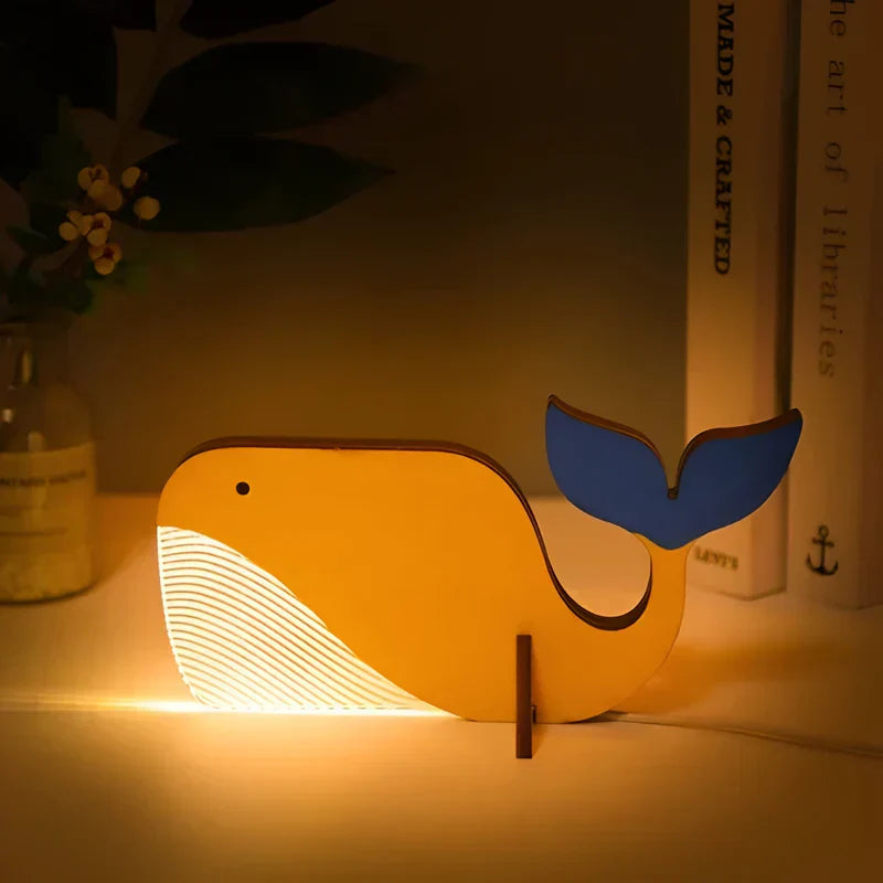 WildGlow | Exotische Tischlampe für ein stilvolles Ambiente