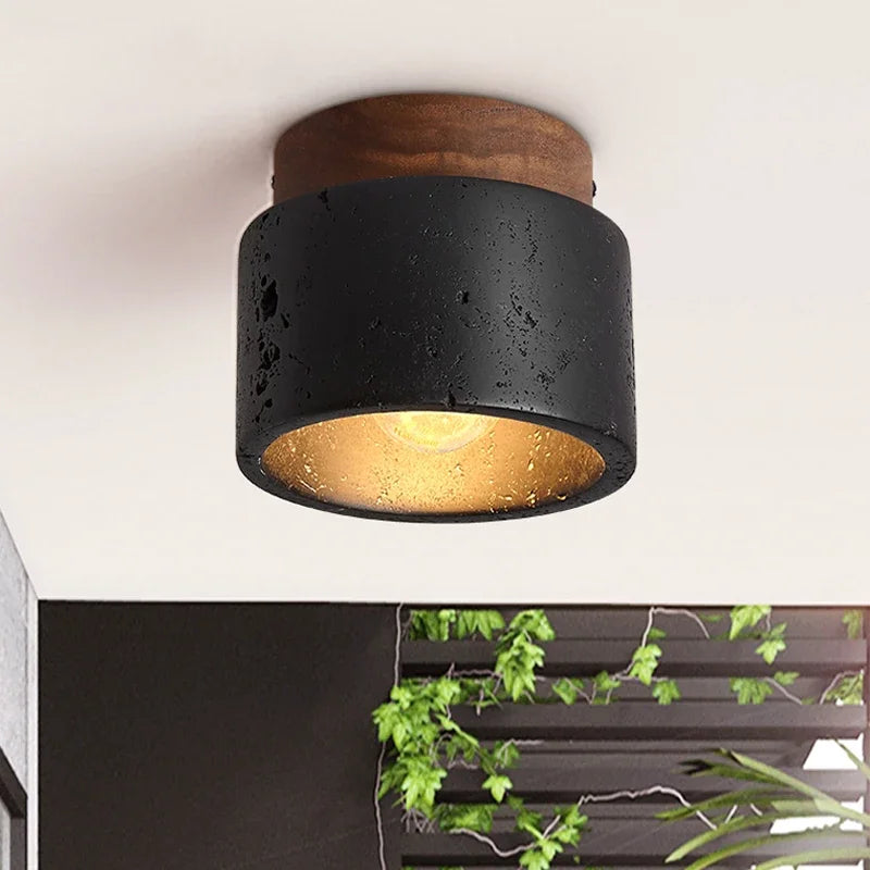 GlowStone | Elegante Deckenleuchte aus Marmor für stilvolle Wohnräume