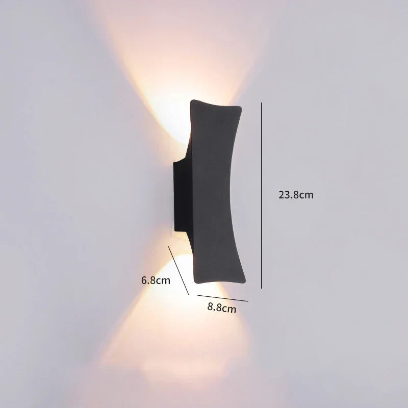 UrbanLight | Moderne minimalistische Außenwandleuchte