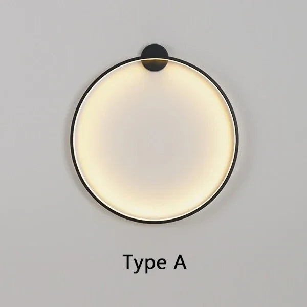 CelestialRing - Minimalistische LED Wandleuchte