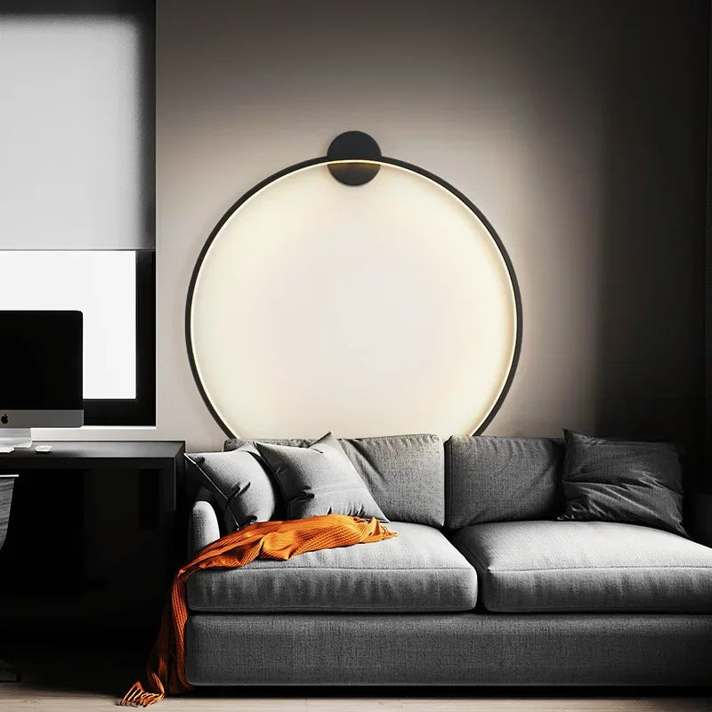 CelestialRing - Minimalistische LED Wandleuchte