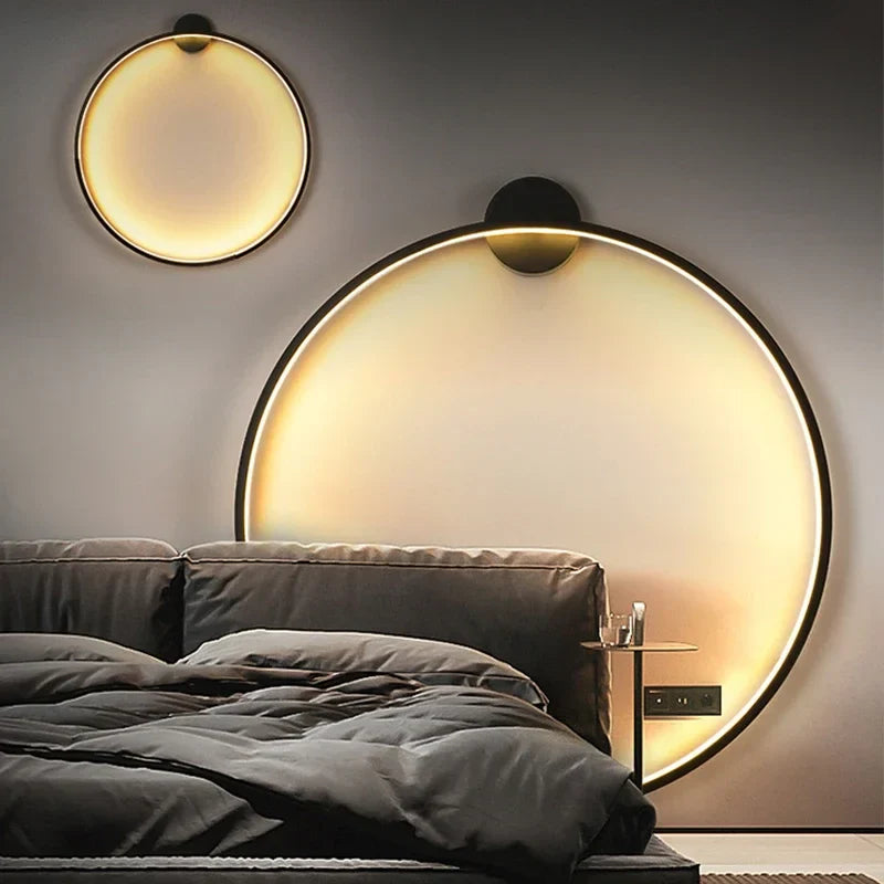 CelestialRing - Minimalistische LED Wandleuchte