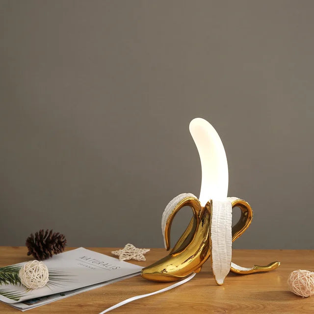 BananaBright | Stilvolle Tischlampe in Bananenform