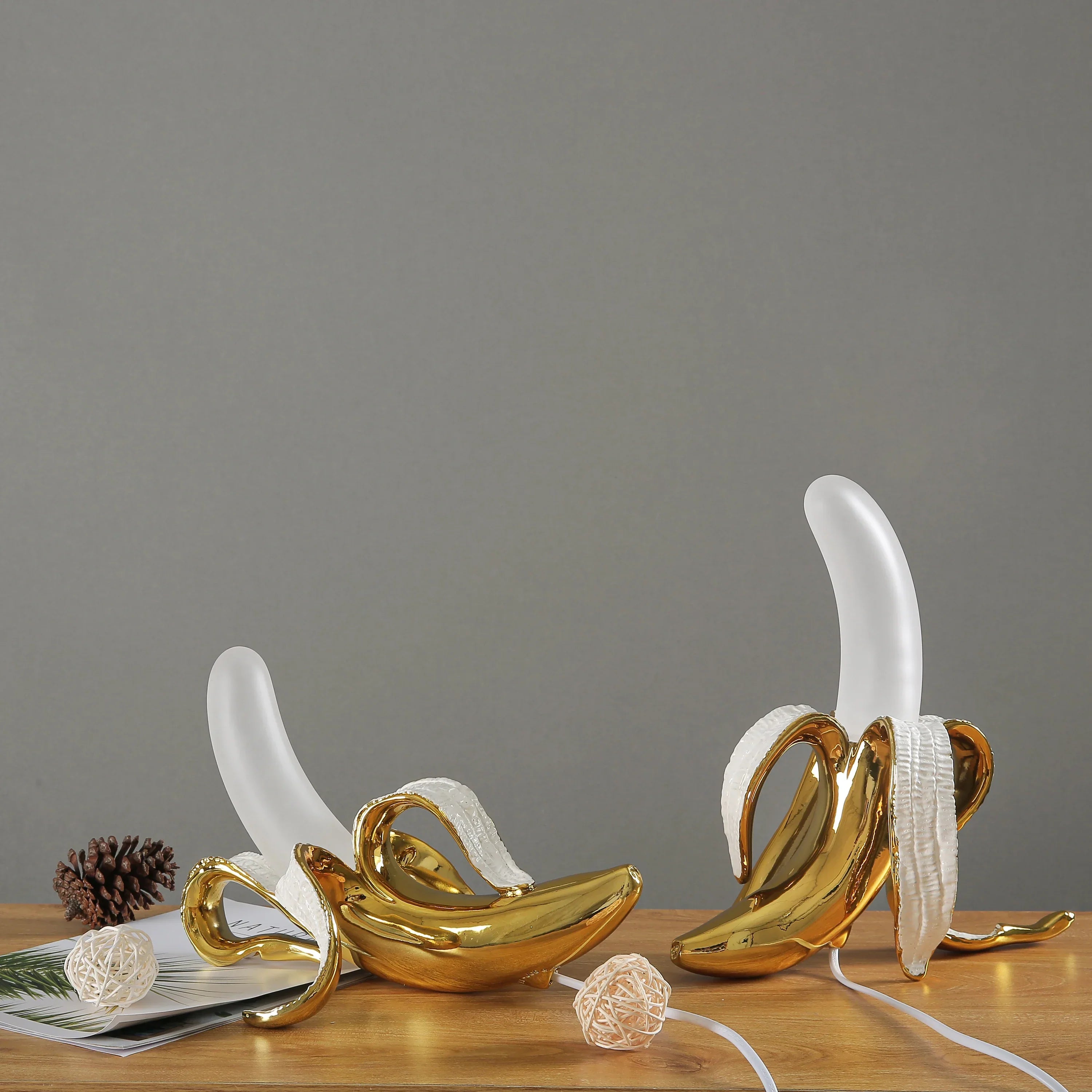 BananaBright | Stilvolle Tischlampe in Bananenform