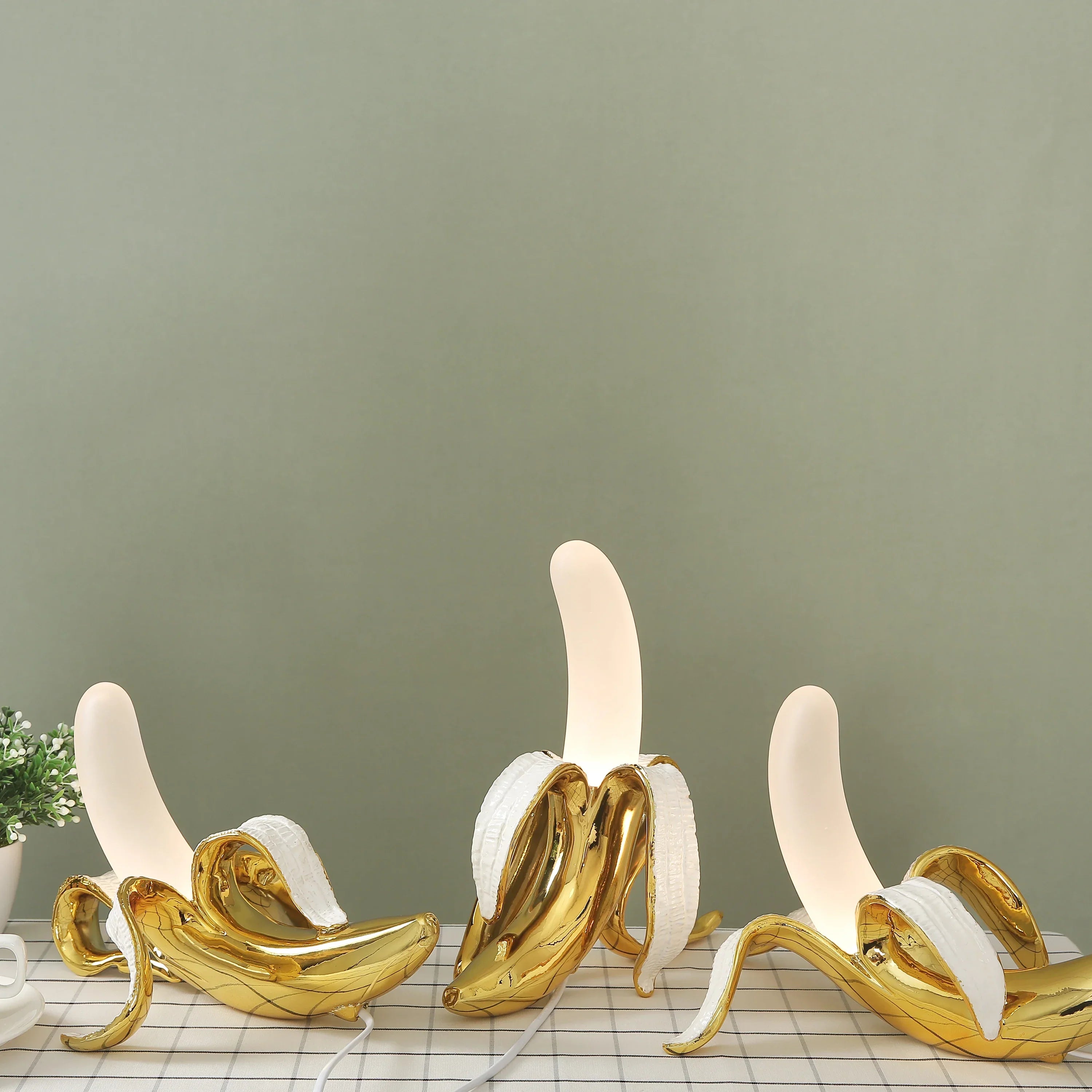 BananaBright | Stilvolle Tischlampe in Bananenform