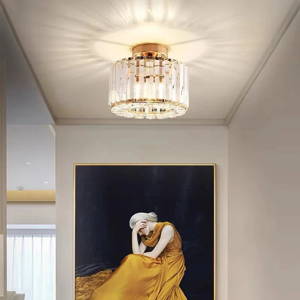 Kristallzauber | Elegante Deckenleuchte für glamouröse Räume