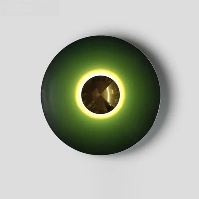 ColorWave | Moderne Runde LED-Wandlampe