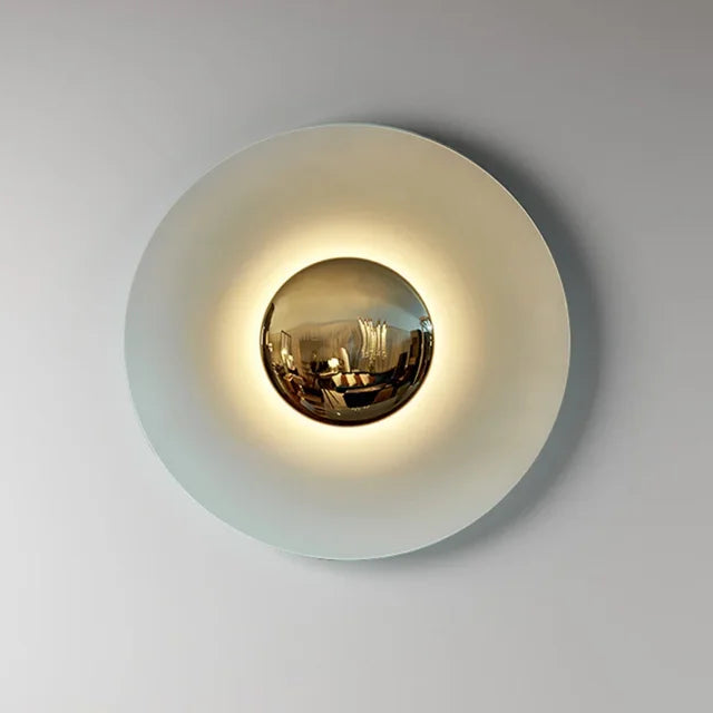ColorWave | Moderne Runde LED-Wandlampe