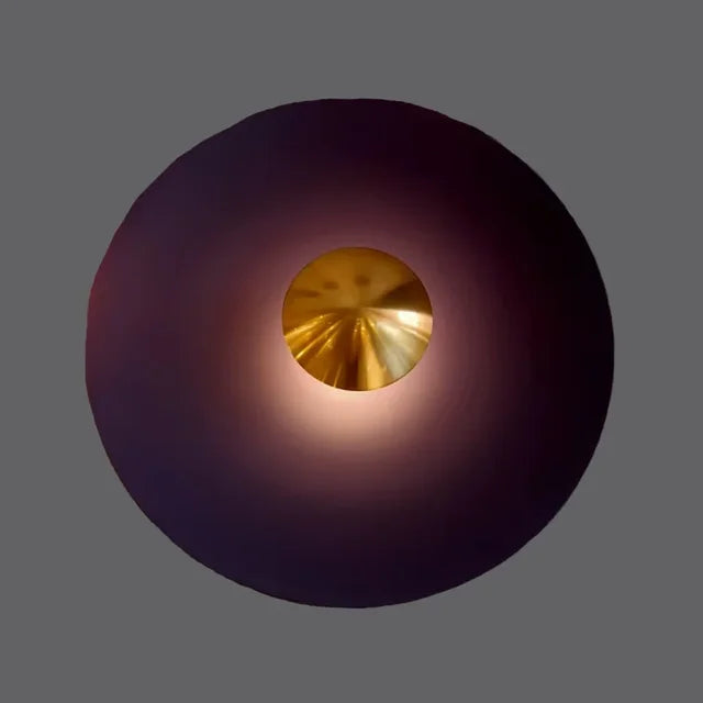 ColorWave | Moderne Runde LED-Wandlampe
