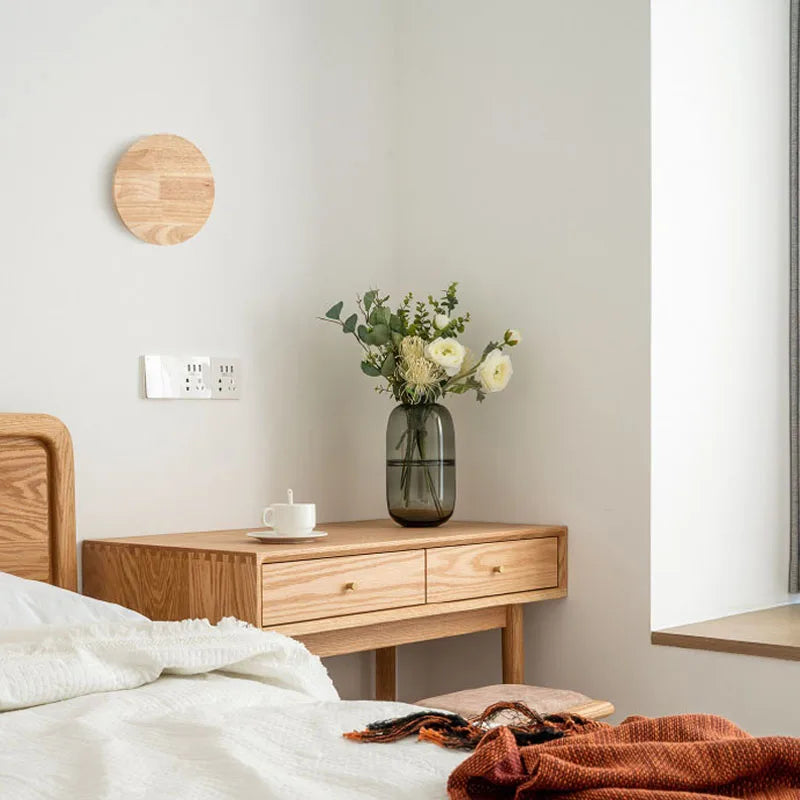 RadiantWood | Elegante Wandleuchte aus Holz