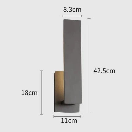 PureLight | Moderne minimalistische Außenwandleuchte