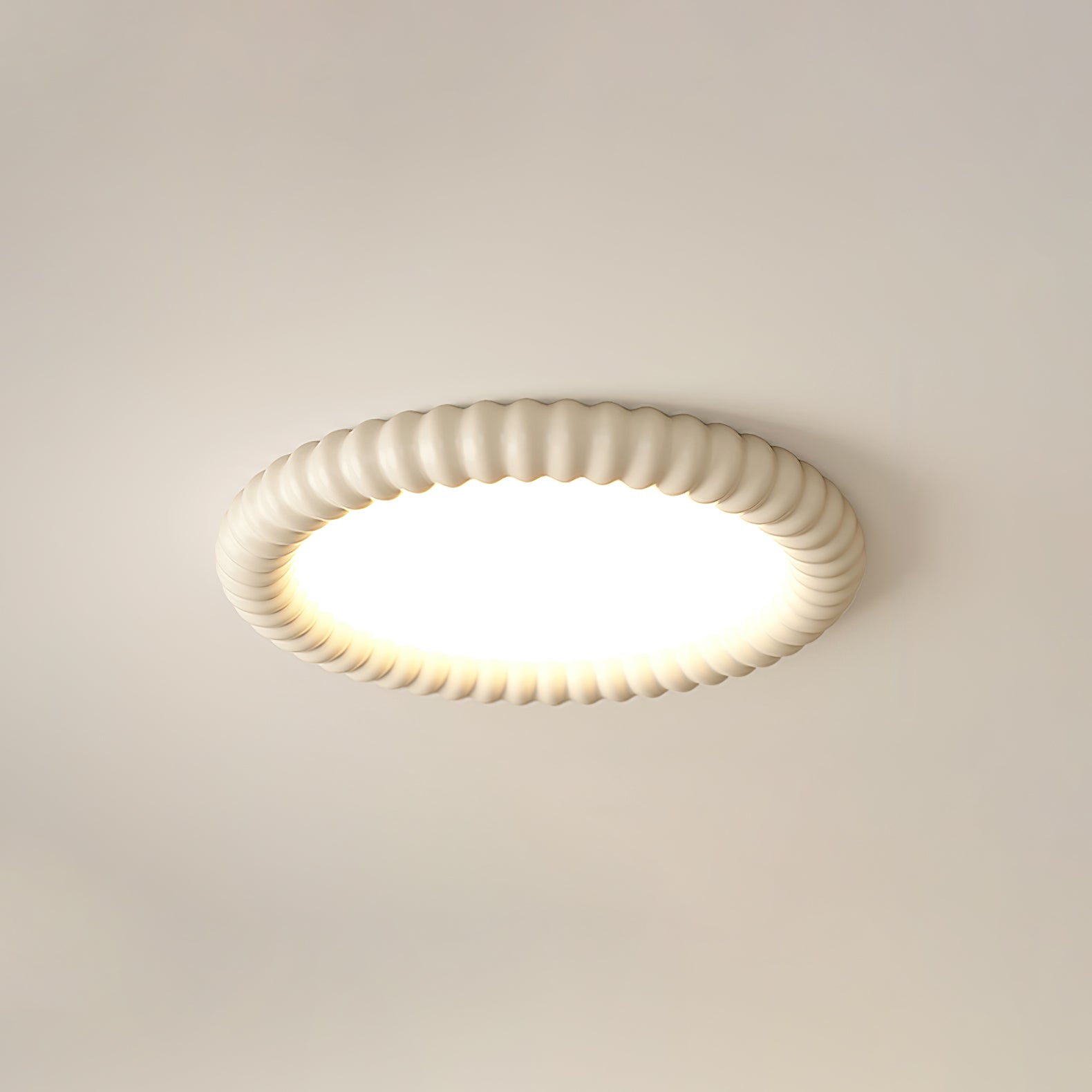 RippleAura | Moderne Deckenleuchte im Wellendesign