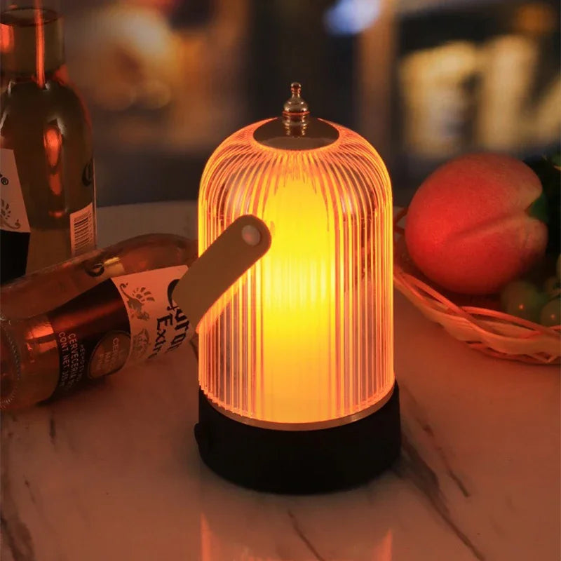 NostalLight | Klassische Vogelkäfig-Tischlampe