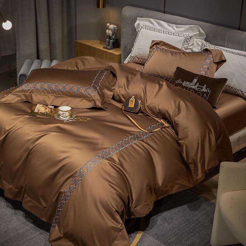 SleepyLuxe | Bettbezugset aus ägyptischer Baumwolle