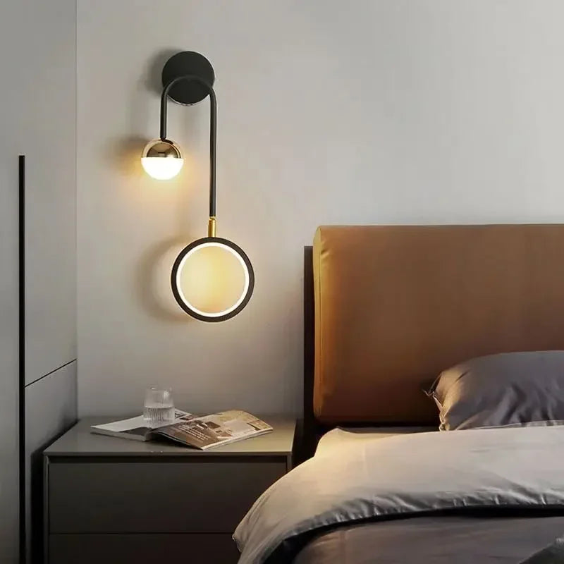 RingSphere | Minimalistische Wandlampe mit kreativem LED-Effekt
