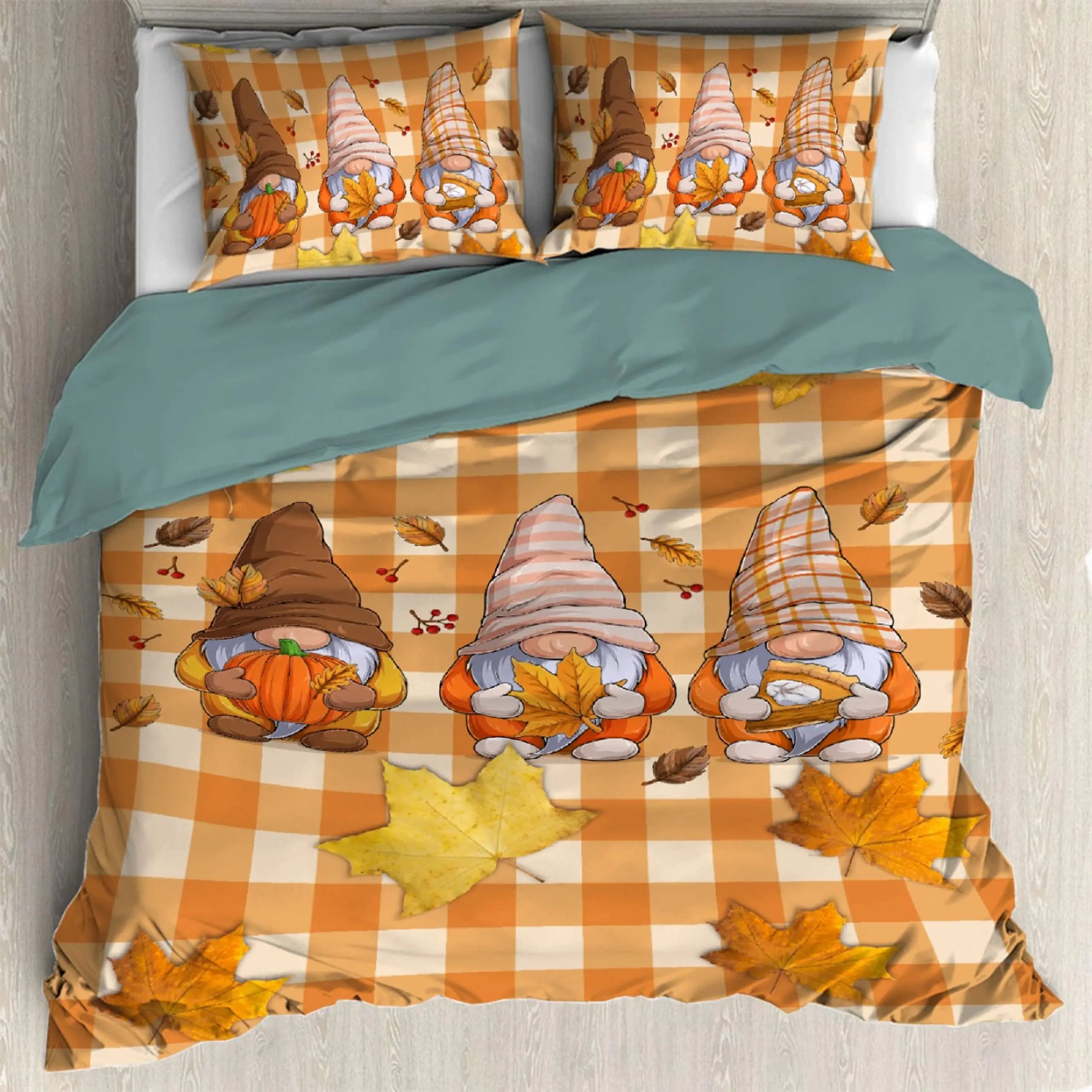 CozyBed | Gemütlicher Bettbezug mit herbstlichem Design