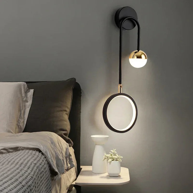RingSphere | Minimalistische Wandlampe mit kreativem LED-Effekt