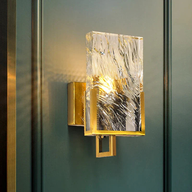 CristalElegance | Exklusive LED-Wandleuchte aus Kristall