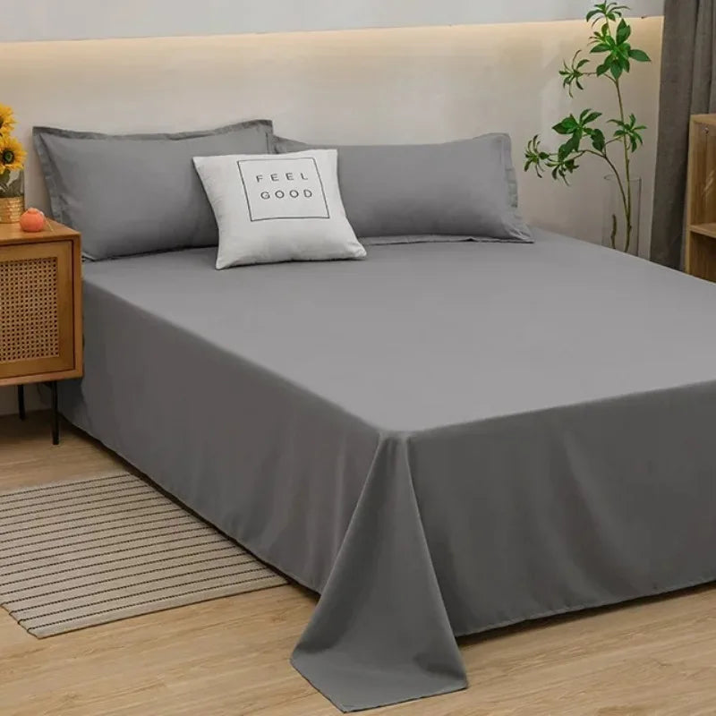 CozyLuxe | Einfarbiges Bettlaken