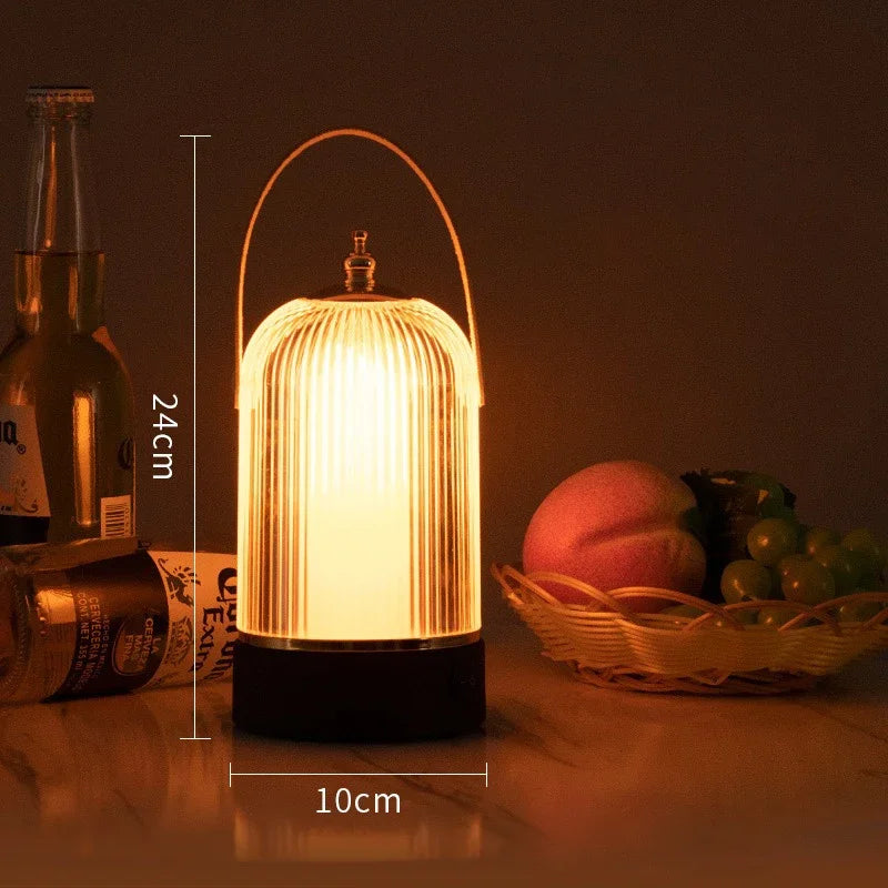NostalLight | Klassische Vogelkäfig-Tischlampe