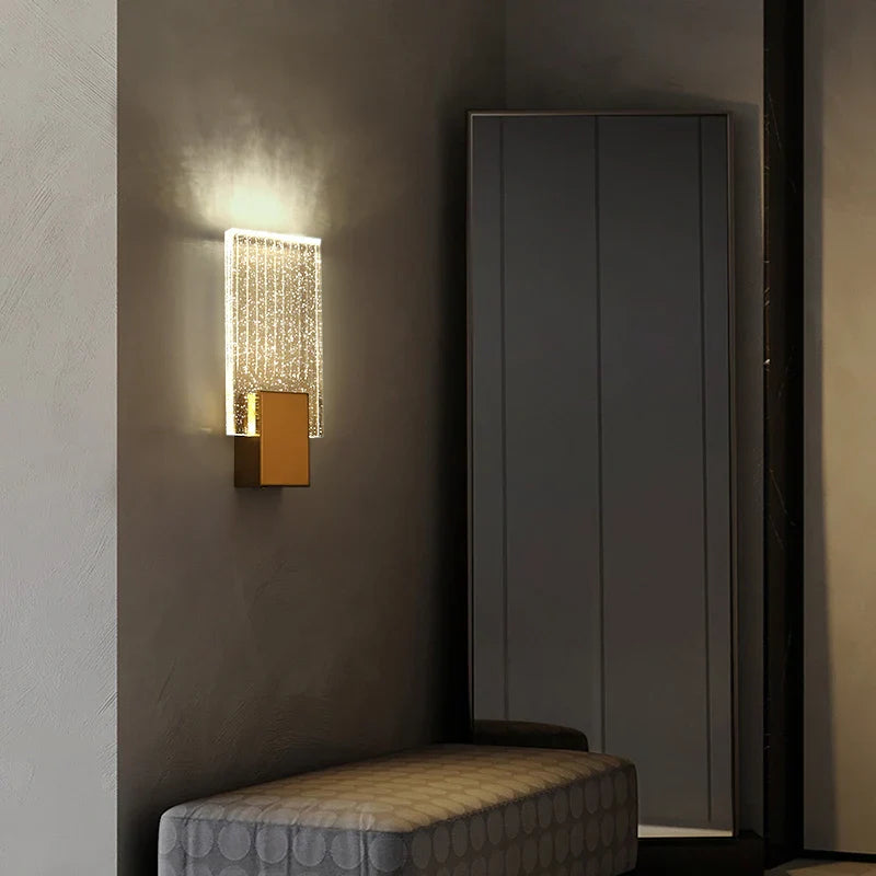 CristalElegance | Exklusive LED-Wandleuchte aus Kristall