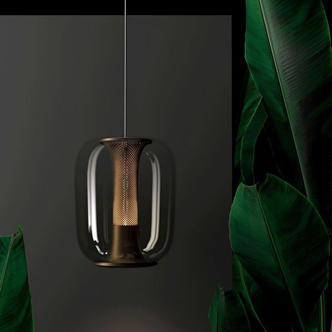 GlimmerLux | Elegante Glas-Pendelleuchte