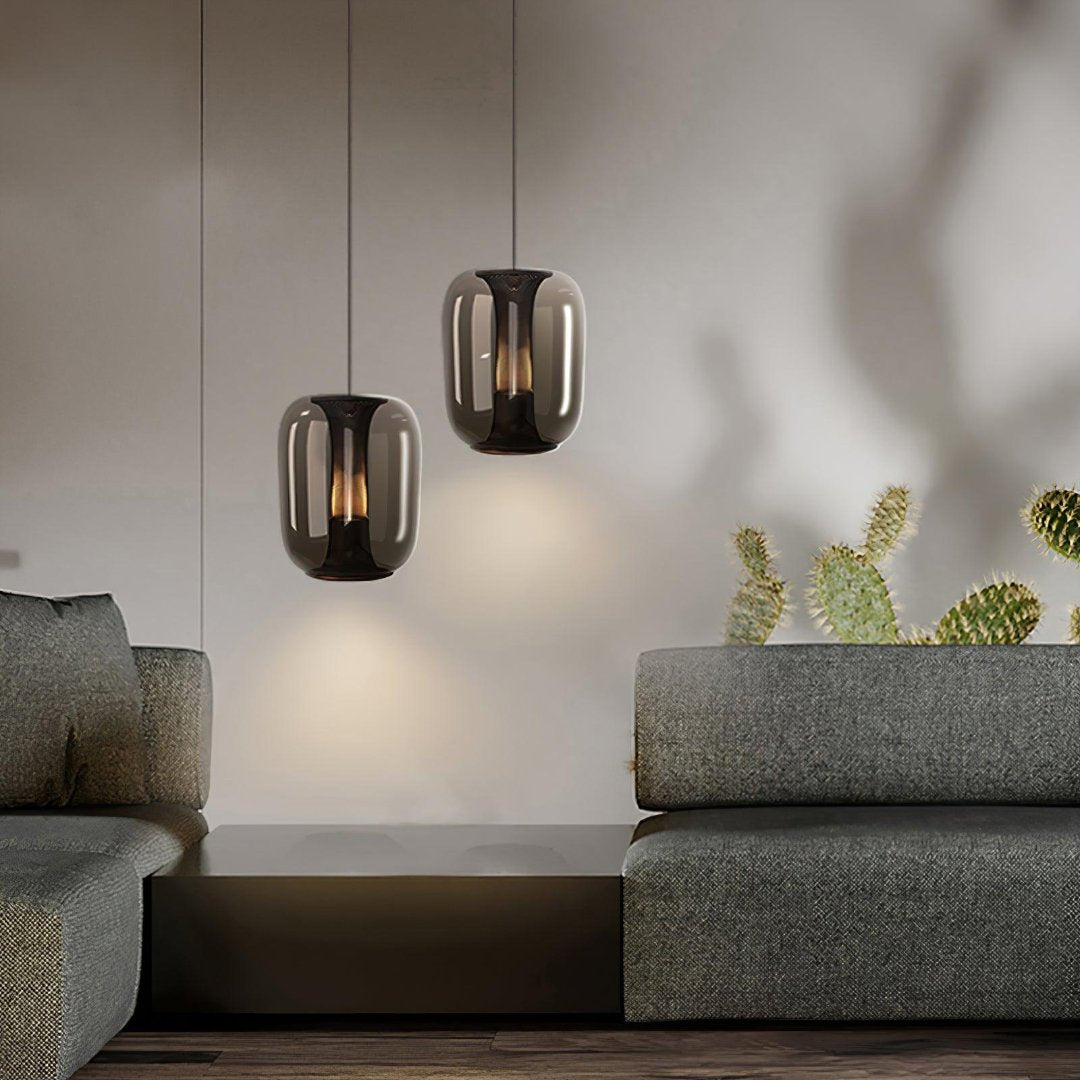 GlimmerLux | Elegante Glas-Pendelleuchte