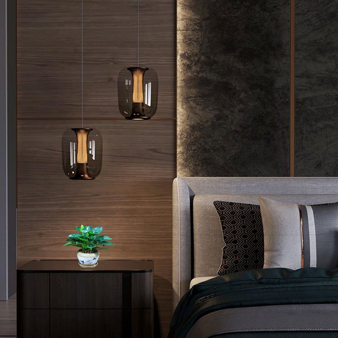 GlimmerLux | Elegante Glas-Pendelleuchte