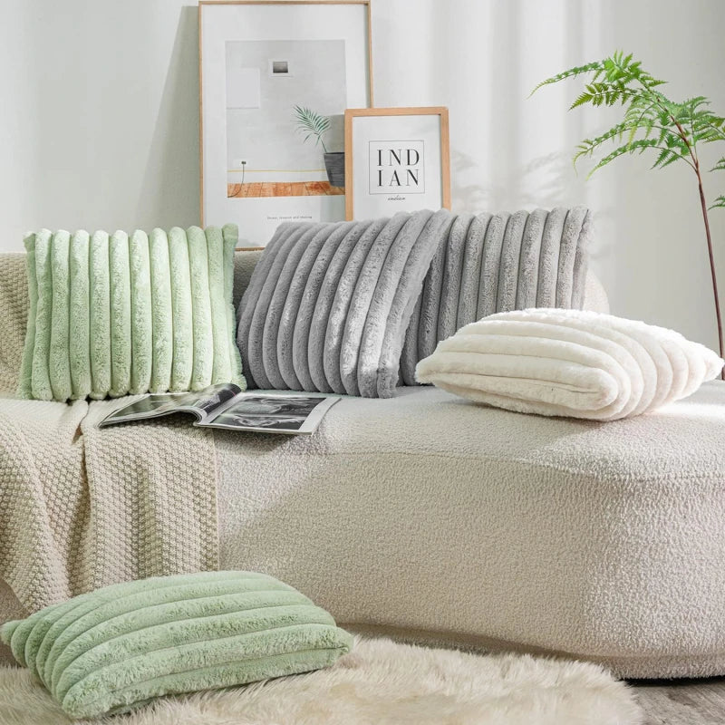 CuddlyCushion | Flauschiger Samt-Kissenbezug