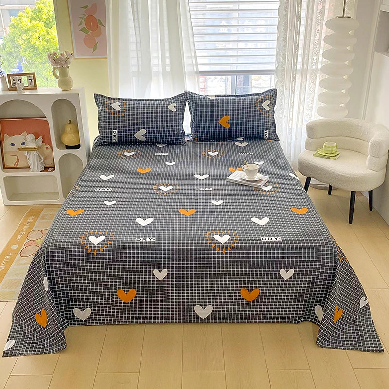 DreamWeave | Baumwoll-Spannbetttuch mit Druckdesign