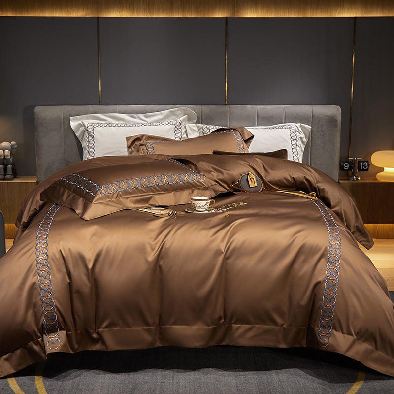 SleepyLuxe | Bettbezugset aus ägyptischer Baumwolle