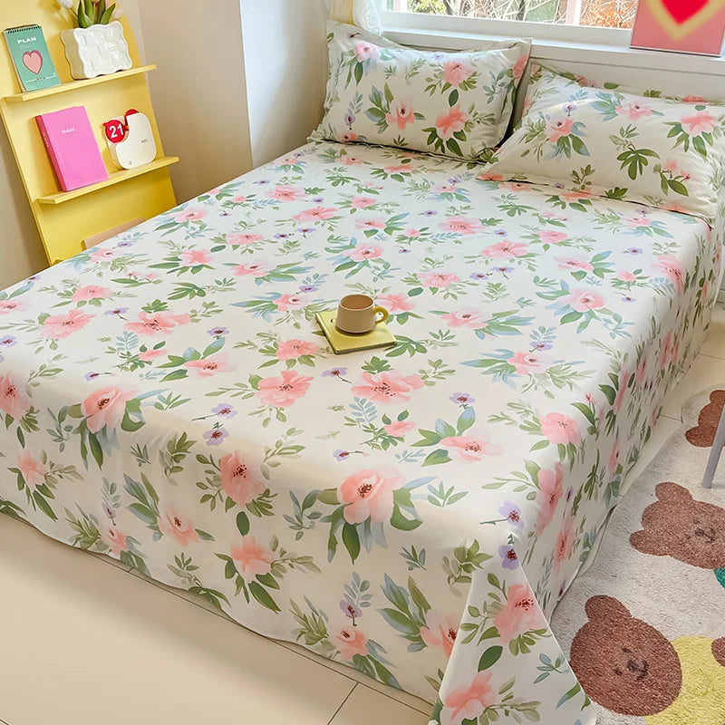 DreamBed | Klassisches Weiches Leinen Bettlaken Set