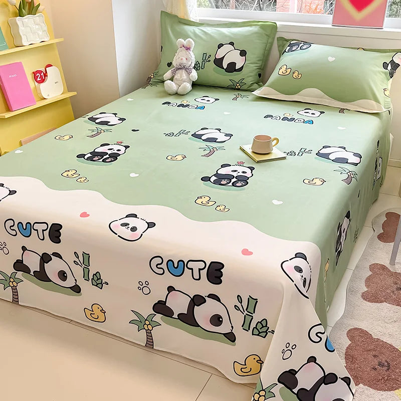 DreamBed | Klassisches Weiches Leinen Bettlaken Set