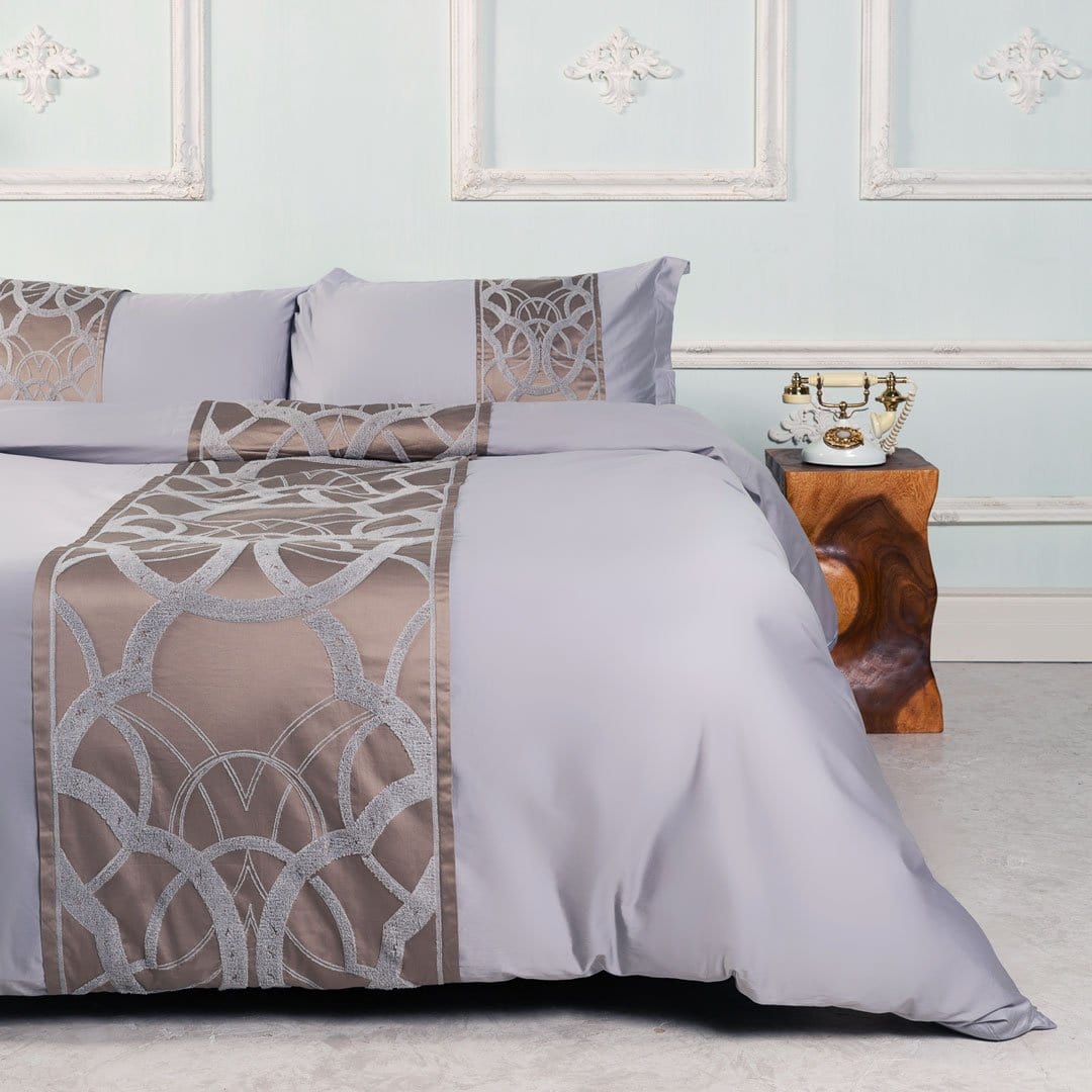 LuxuryDream | Luxuriöses Bettwäsche-Set mit geometrischem Design