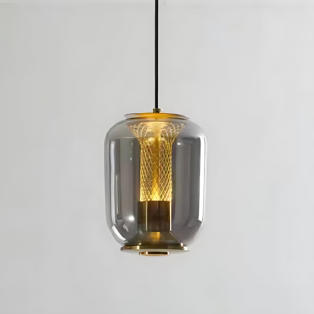 GlimmerLux | Elegante Glas-Pendelleuchte