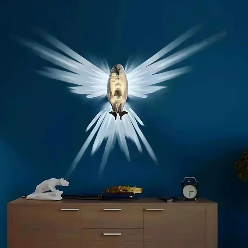 GleamArt | 3D LED-Wandlampe für faszinierende Lichtillusionen und stilvolles Ambiente