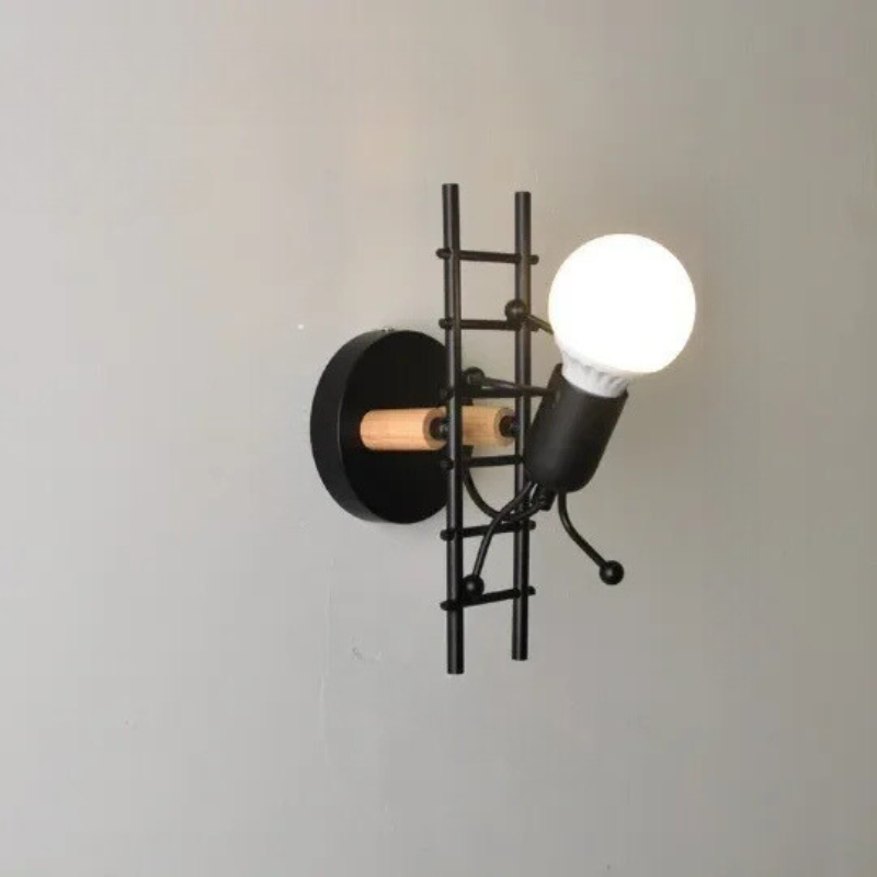 RobotWelt | Kreative Wandlampe für Kinderzimmer