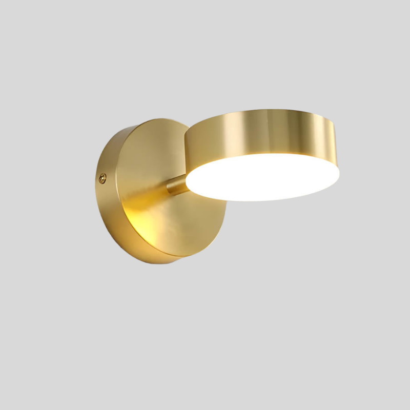 GlowLuxury | Skandinavische LED-Wandleuchte