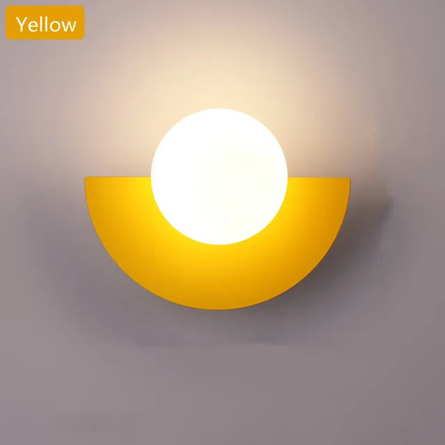 SemiCircle | Elegante nordische LED-Wandleuchte
