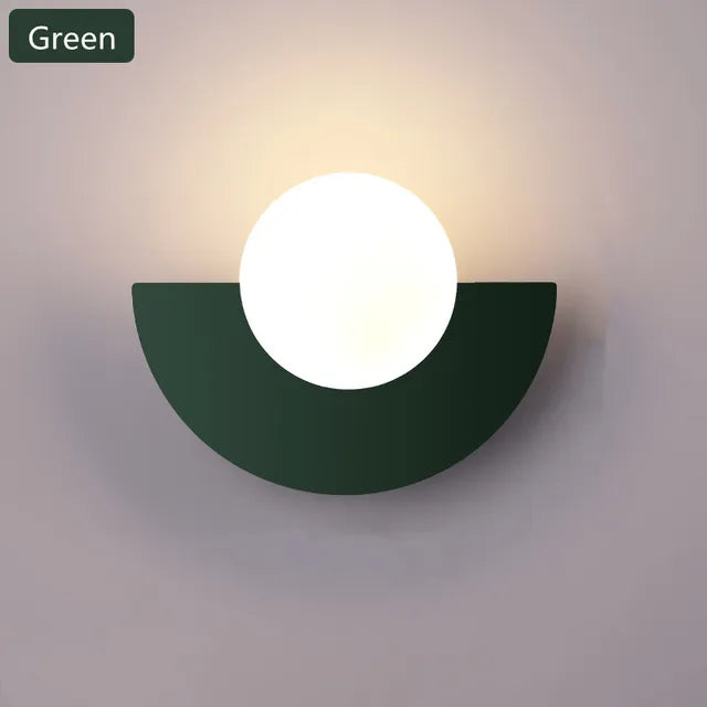 SemiCircle | Elegante nordische LED-Wandleuchte