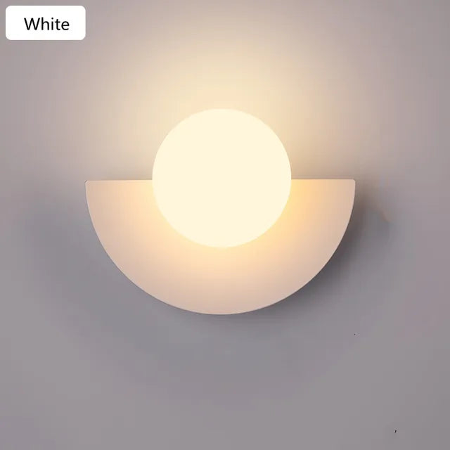 SemiCircle | Elegante nordische LED-Wandleuchte
