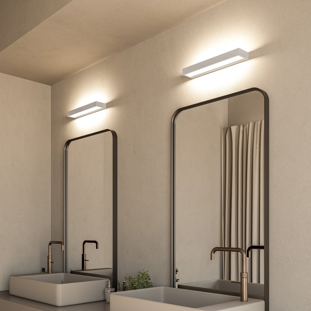 LichtBegleiter | LED-Wandleuchte für Badezimmer und Galerien, Umweltfreundlich und Energieeffizient